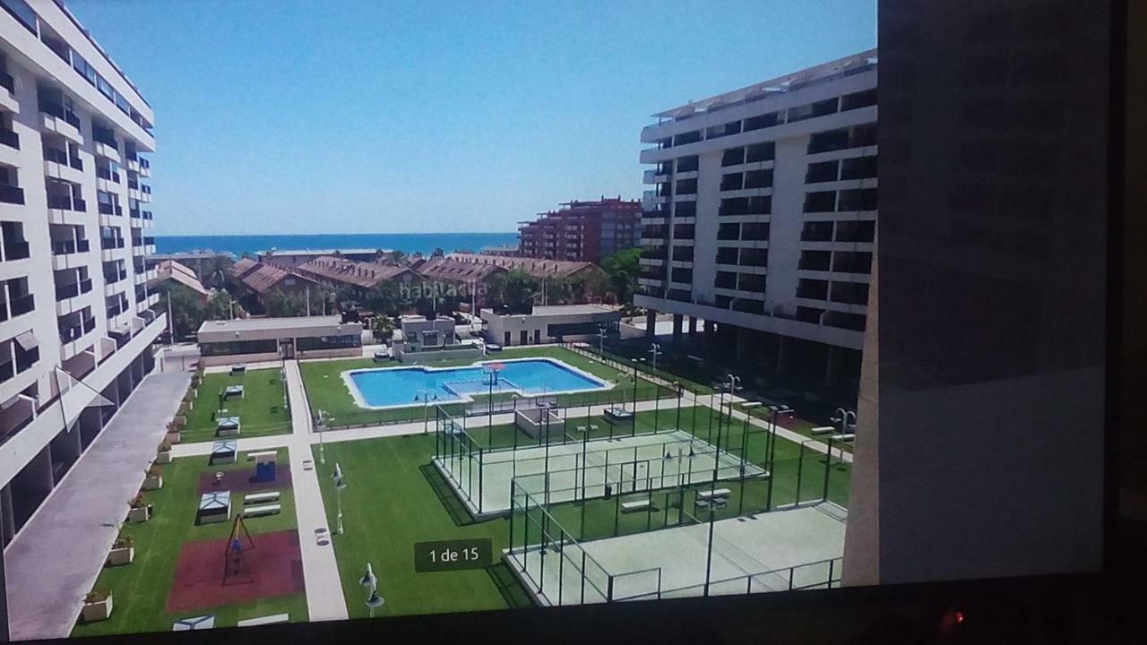 Apartacona-Playa Apartment Valencia Bagian luar foto
